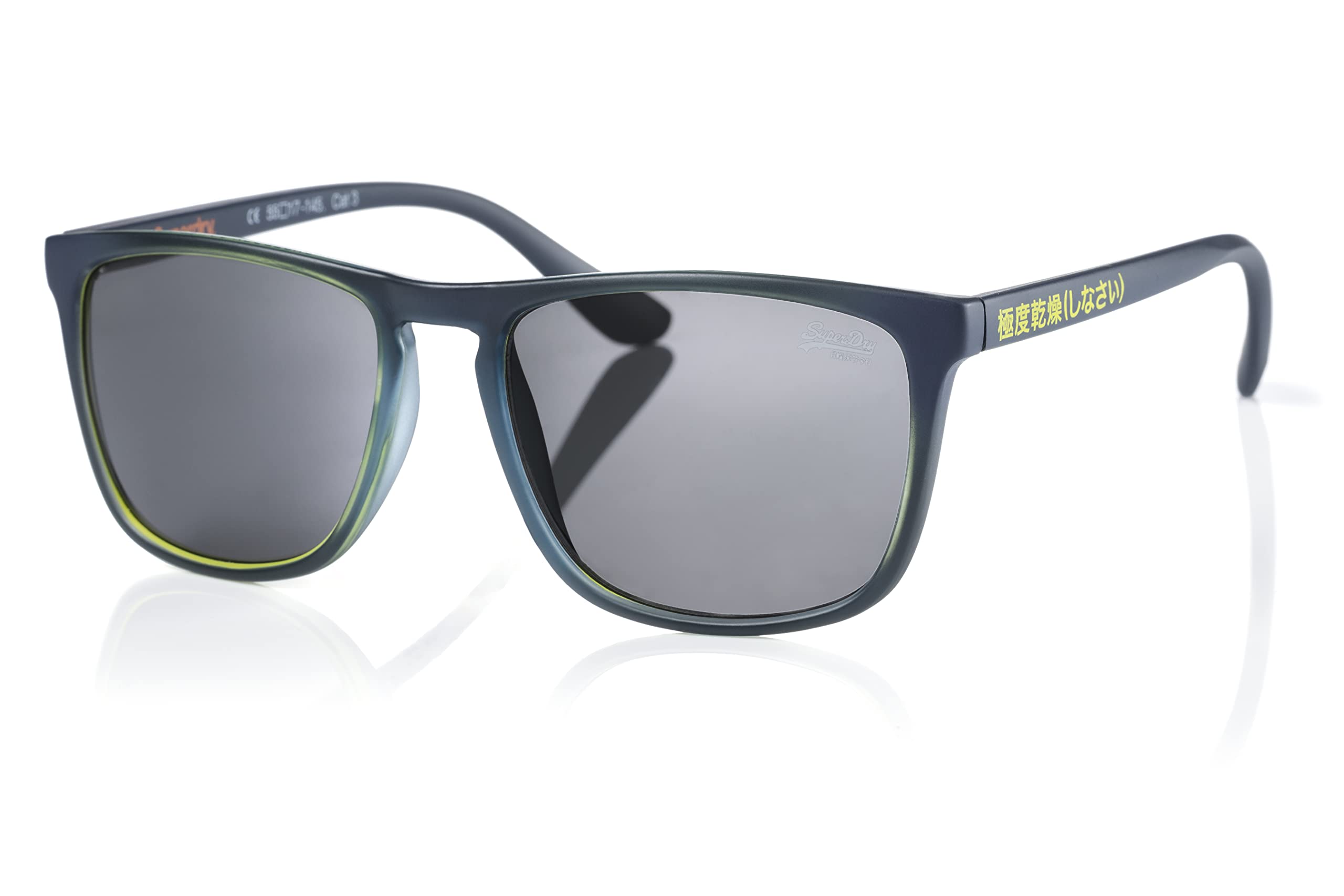 SuperdryUnisex Sunglasses - Matte navy/lime