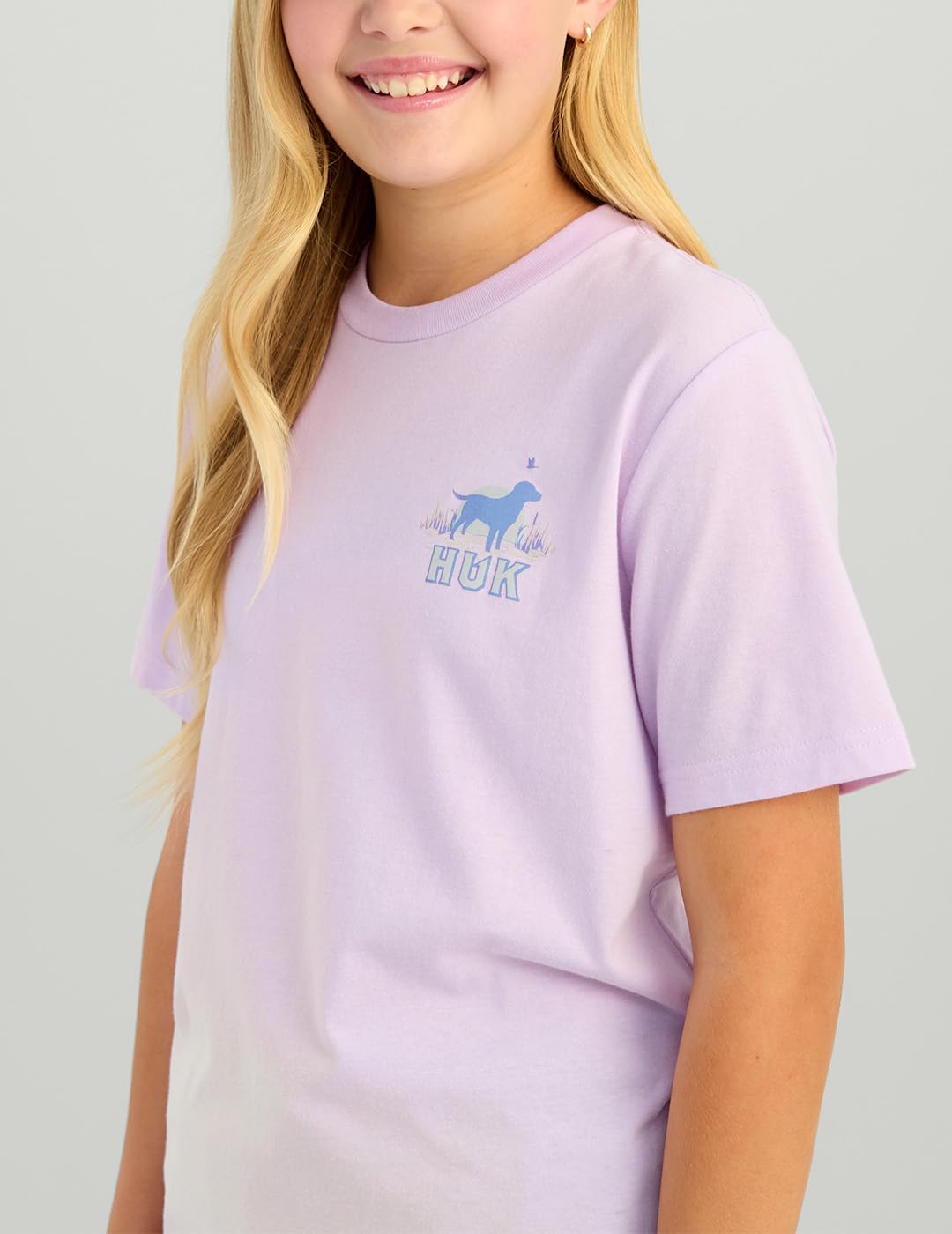 HUK - Kid's Performance Fishing Graphic Tee, Short Sleeve T-Shirt for Kids - Image 4