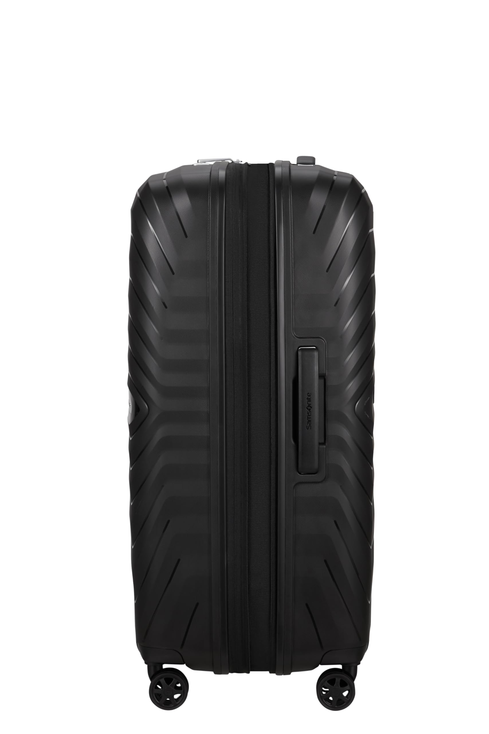 Samsonite Neo Flux - Spinner L, Valigia espandibile, 75 cm, 109/121 L, Nero (Black)
