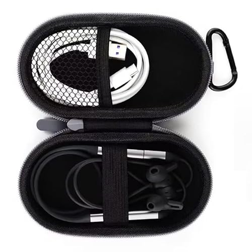 MOONPRO イヤホン用のケース ソニーSONY 用WI-C100/ WI-C310/WI-C200/WI-C300/WI-XB400ワイヤレスイヤホン、オーディオテクニカ ATH-CKS330XBTイヤホン等対応 バッグ