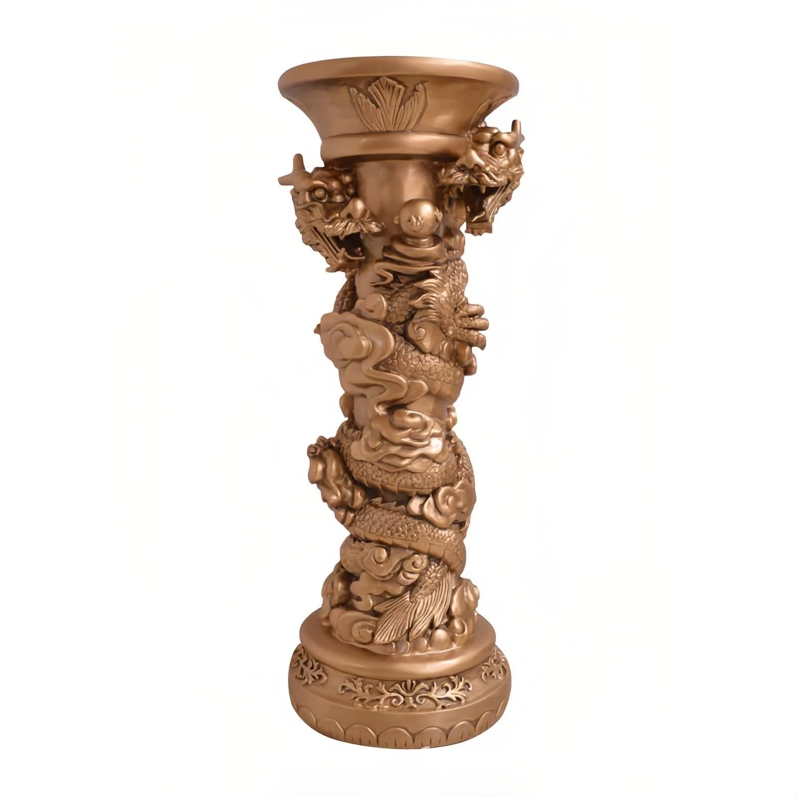 Reloj de pie Pedestal de columna silenciosa cuarzo con reloj suelo