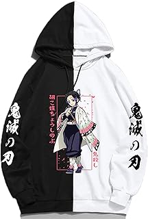 MEDM Y2k Manga Demon Slayer Hoodie Kimetsu No Yaiba Sweatshirt Rengoku Anime Uzui Tanjiro Inosuke Zenitsu Nezuko Hoodies Sweatshirt-style5||XXL