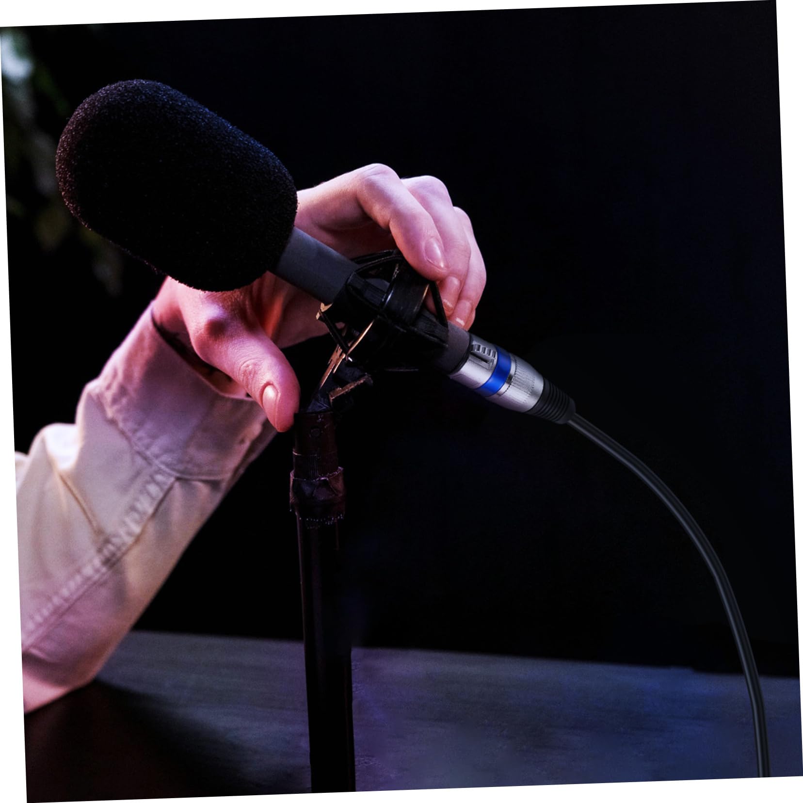TOYANDONA 6 Sztuk Metalowa Obudowa Podwójnie Ekranowany Drut Kable Głośnikowe Przewód Xlr Kabel Mikrofonu Xlr Kable Mikrofonowe ęski Na Żeński Kabel Mikrofonowy Mikrofon Kabel Miksera