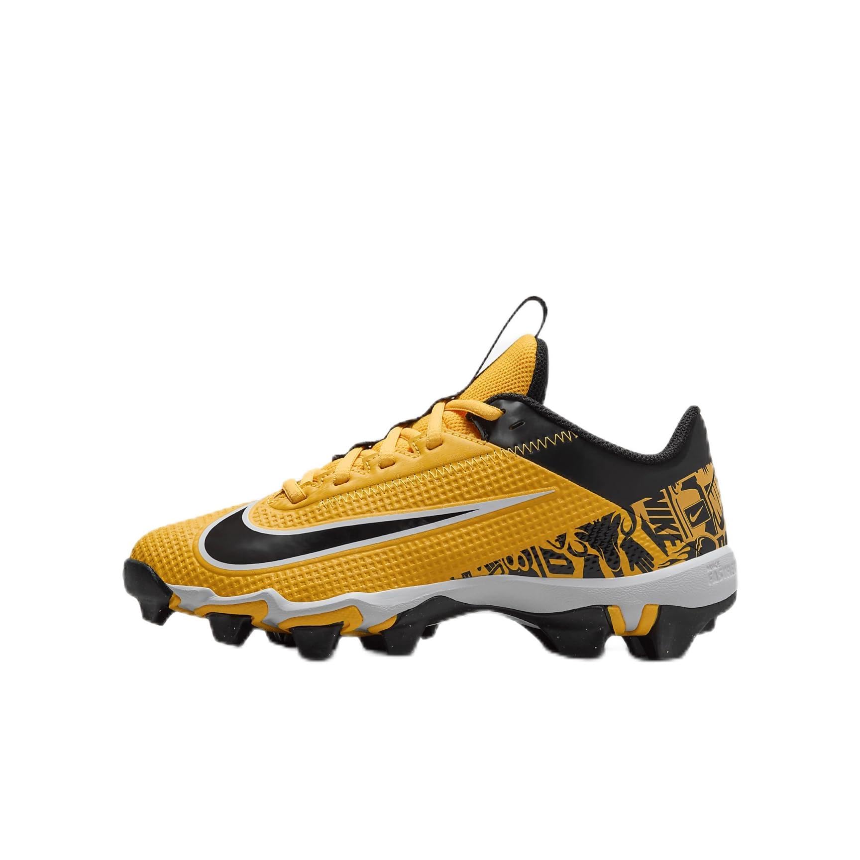 Amazon.com | Nike Vapor Edge Shark 2 Big Kids' Football Cleats (FQ4020-800,  Laser Orange/White/Black) Size 3.5 | Football