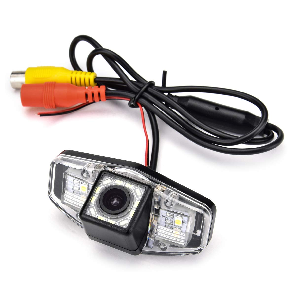 12 LED Car Rear View Camera for Honda Accord/Inspire/Spirior/Honda Civic VII VIII/Honda City 4D & Waterproof and Shockproof Reversing Backup Camera (12 LED)