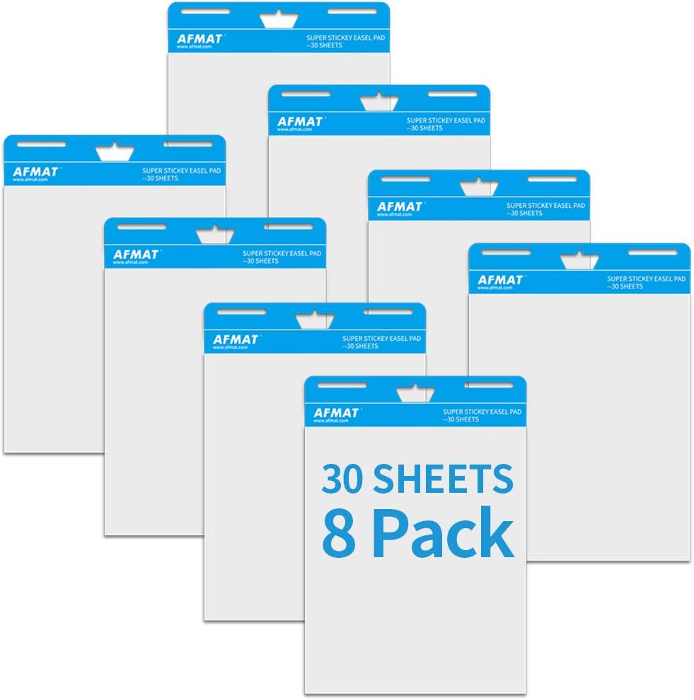 Sticky Easel Pads, Upgraded Flip Chart Paper, Large Easel
