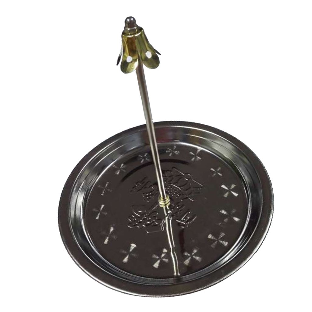Adjustable Incense Holder Burner Plate For Sandalwood Coil 4# 17.8 cm