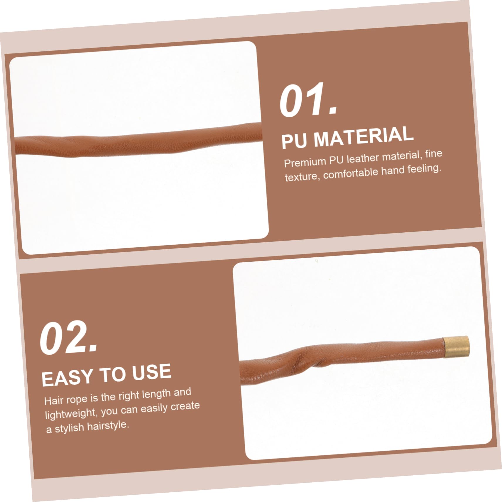 MAGICLULU 5 Juegos De Coleteros Resistentes Para Trenzar El Cabello Diademas Para Mujeres Y Niñas Accesorios Elegantes Para El Cabello (3 Unidades X 5)