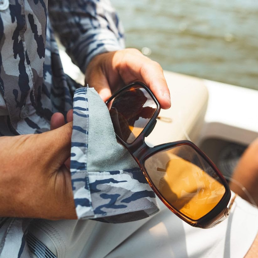 Mossy Oak Men's Tibbee Flex Vent Long Sleeve Button Down Fishing Shirt with UV Protection3