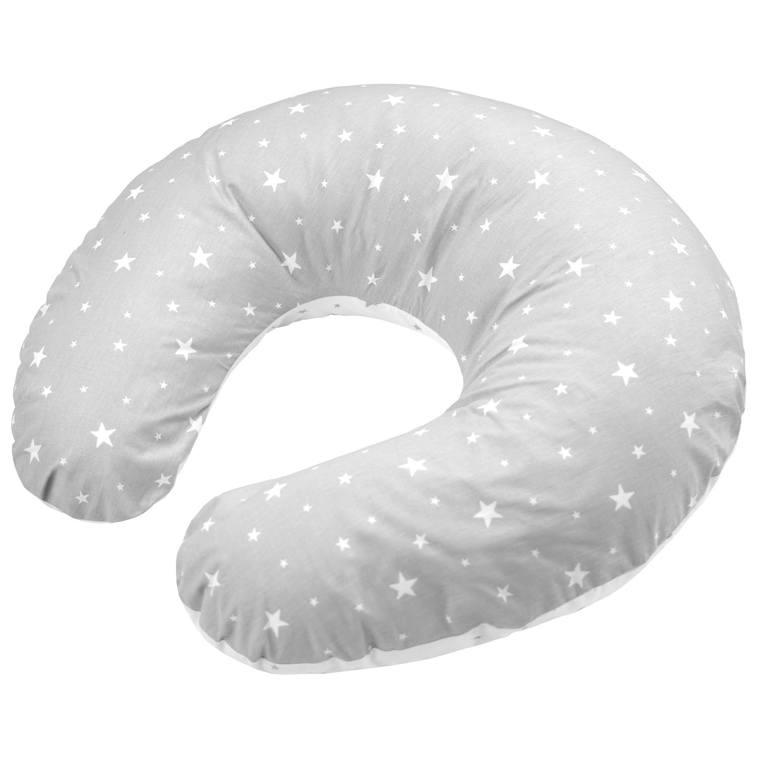 Sevira Kids - Cojín de lactancia ergonómico + funda, Stella Made in France