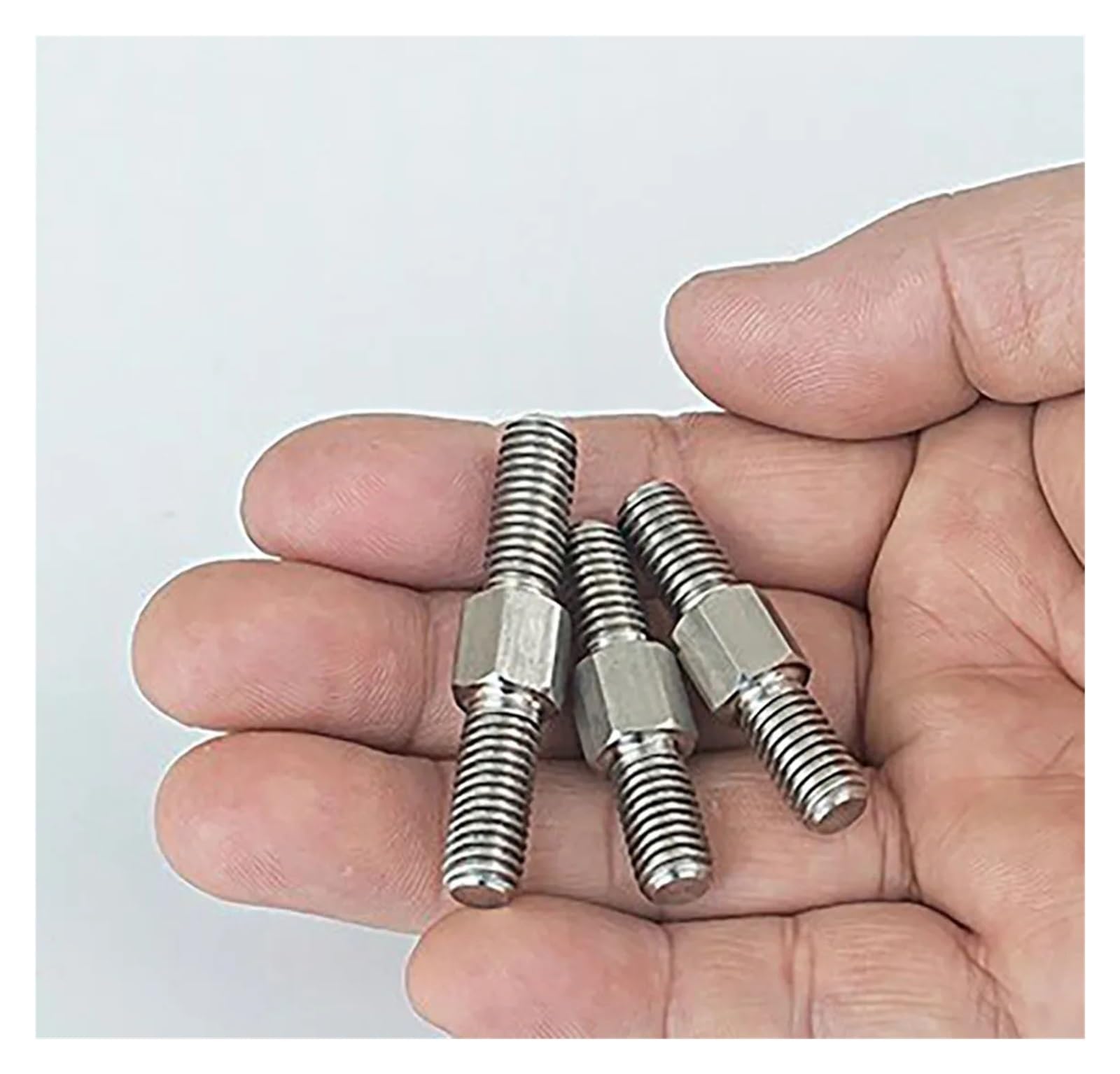 Tirante filettato a doppia estremità M4-M16 - Bulloni prigionieri con filettatura sinistra e destra in acciaio inox 304 for applicazioni industriali e sanitarie(M16x120mm 1pcs)