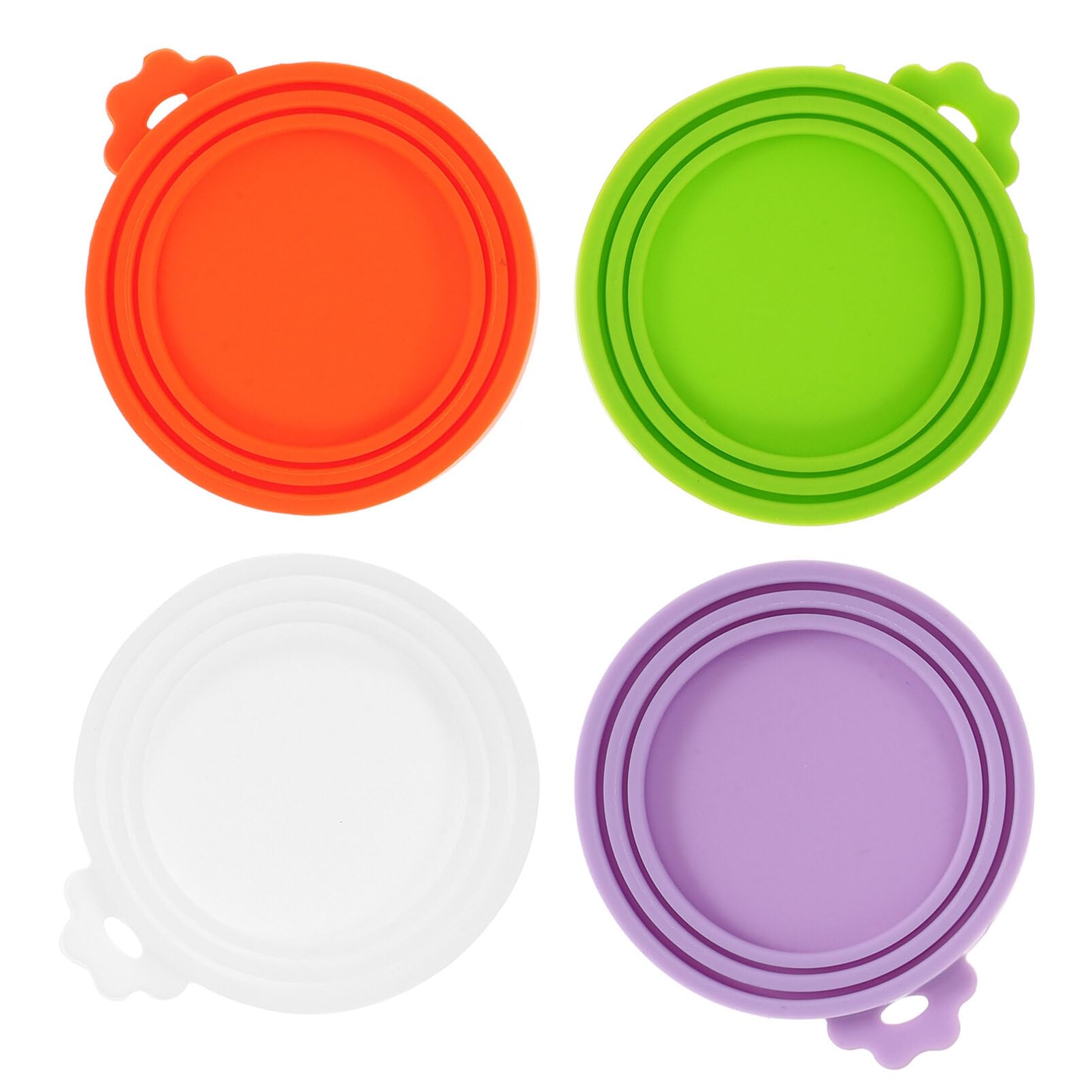 HOLIDYOYO Soda Can Cover Lids 4 Pack Silicone Can Lids for Standard Beverage Cans Reusable and Easy to Clean