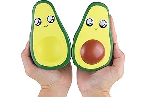 Stress Relief Avocado Squishies with Dimple Pack