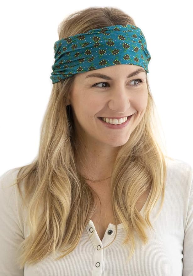Natural Life Boho Bandeau Headband Versatile, Wide