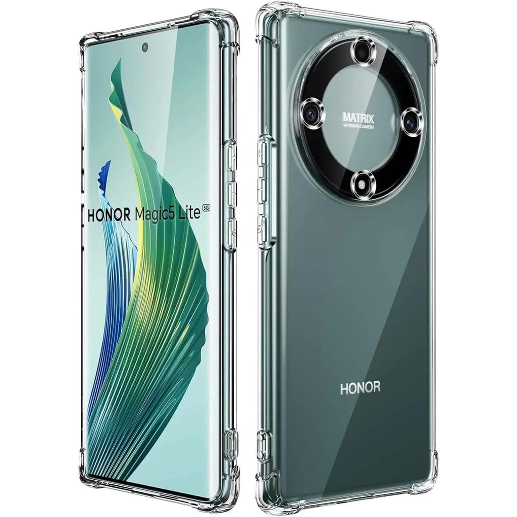 COVER CAPITALPerfect Fitting Hybrid Edge to Edge Side Protection Back Cover for Honor X9B 5G (Bumper Case, Transparent) (B0CYM29M3F) Amazon Price History, Amazon Price Tracker