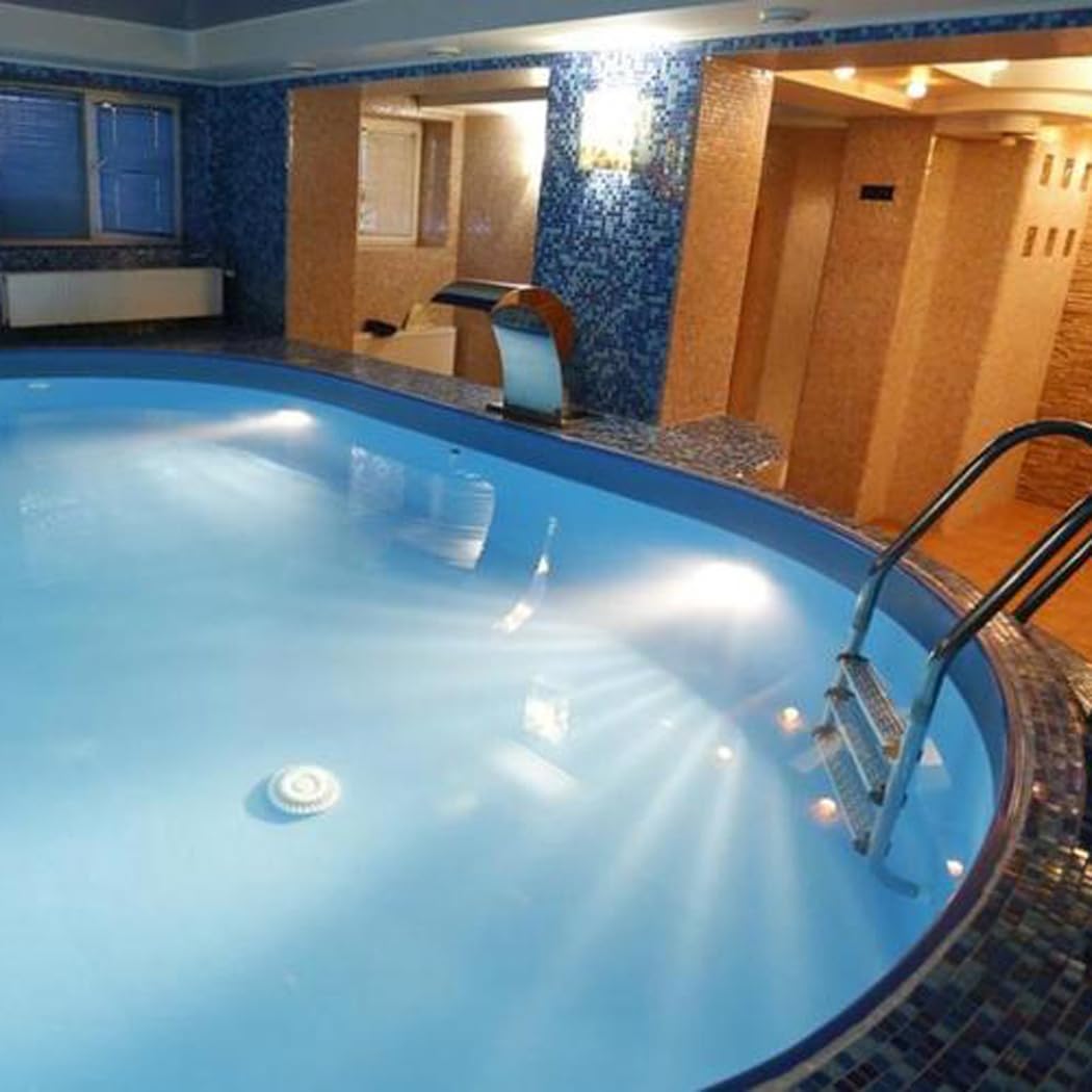 Tpamff 15W Kolor Zmieniający Spa Światło Do Basenu Naziemnego, Rgb Basenowa Żarówka Led Zamiennik 200W Tradycyjnej Żarówki，Rgb With Remote-12V
