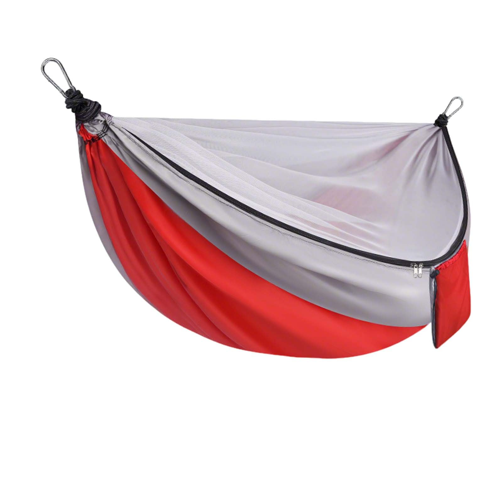 Portable Camping Hammock For Outdoor Relaxation, Lightweight Breathable Hammock with Quick Setup Straps, Ideal For Backyard, Travel, Hiking Adventures, Comfortable Hammock