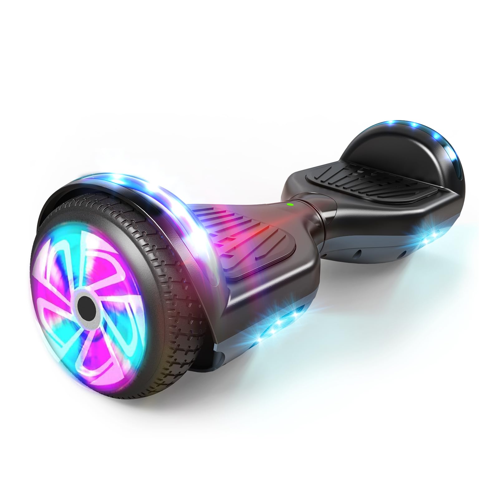 FLYING-ANT Hoverboard, 6.5 Inch Self Balancing Hoverboards, with Bluetooth and Flashing LED Lights