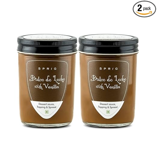 SPRIG Dulce De Leche with Vanilla, 290 G (Pack of 2)