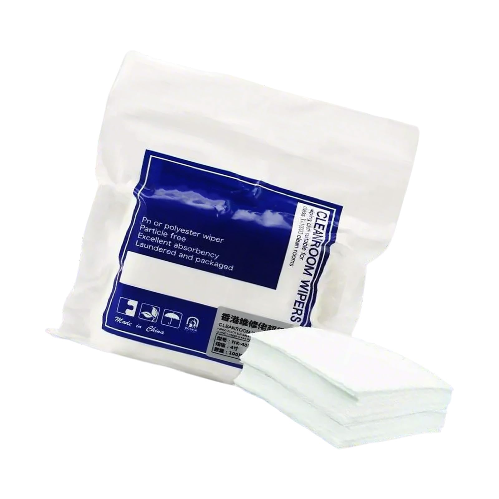 FackLOxc Microfiber Antistatic Cloths for Ensuring a Environment in Industrial Setting Sensitive Equipment Cleaning Electronic Workshop