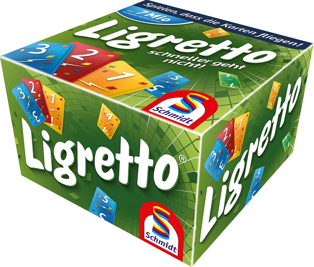 Schmidt Spiele 1201 Green Ligretto Card Game
