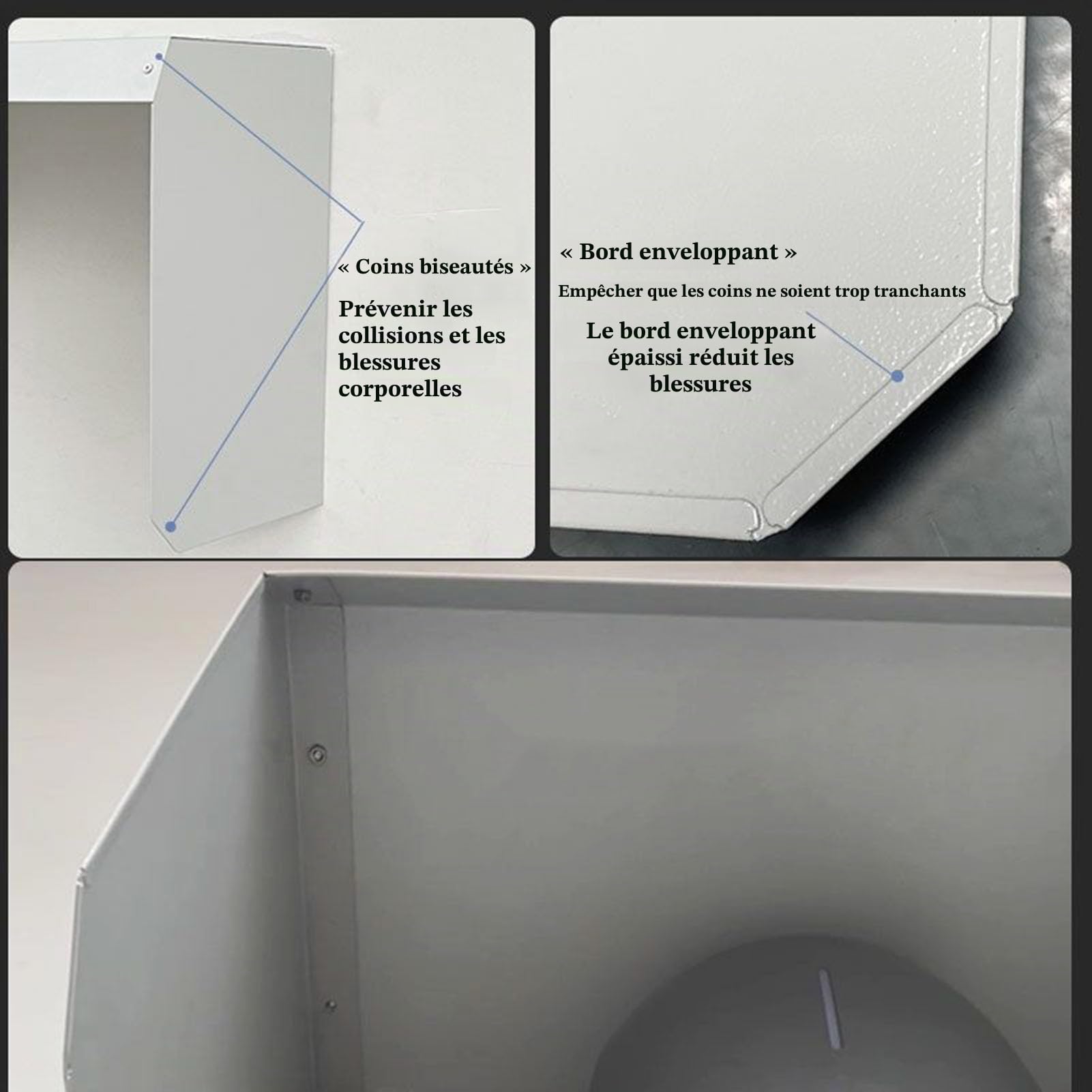 Toit de Protection pour Borne de Recharge pour Véhicules Électriques，Toit Métallique Résistant Aux Intempéries pour Borne Recharge Extérieure，abri pour Caméra (with Front Panel, 35x40x25cm)