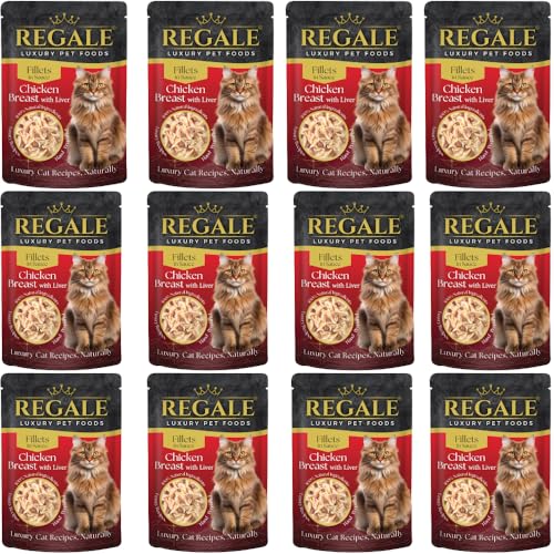 Fillets in Sauce 70g - Chicken Breast with Liver - Give your feline friend the royal treatment with Chicken Breast Fillets with Liver in Sauce.