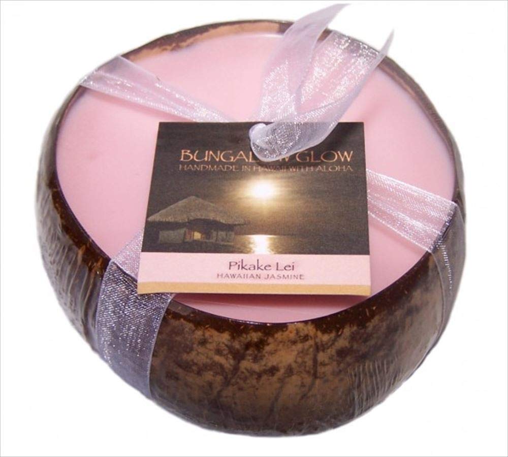 Bungalow GlowPikake Lei Coconut Candle, 12 OZ