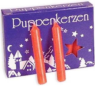 Alexander Taron 29319 German Pyramids Small RED Candles-SMOKELESS and DRIPLESS
