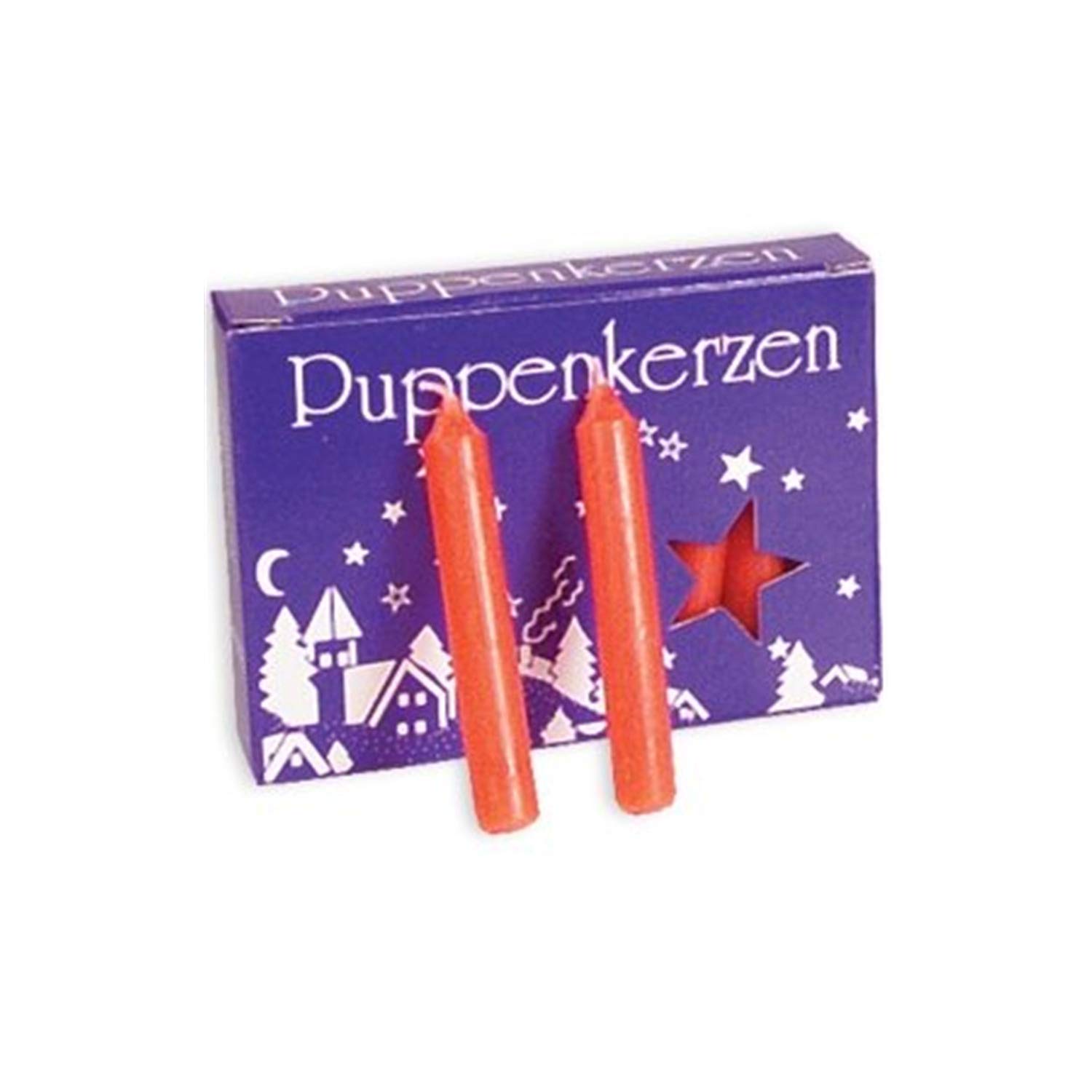 29319 German Pyramids Small RED Candles-SMOKELESS and DRIPLESS