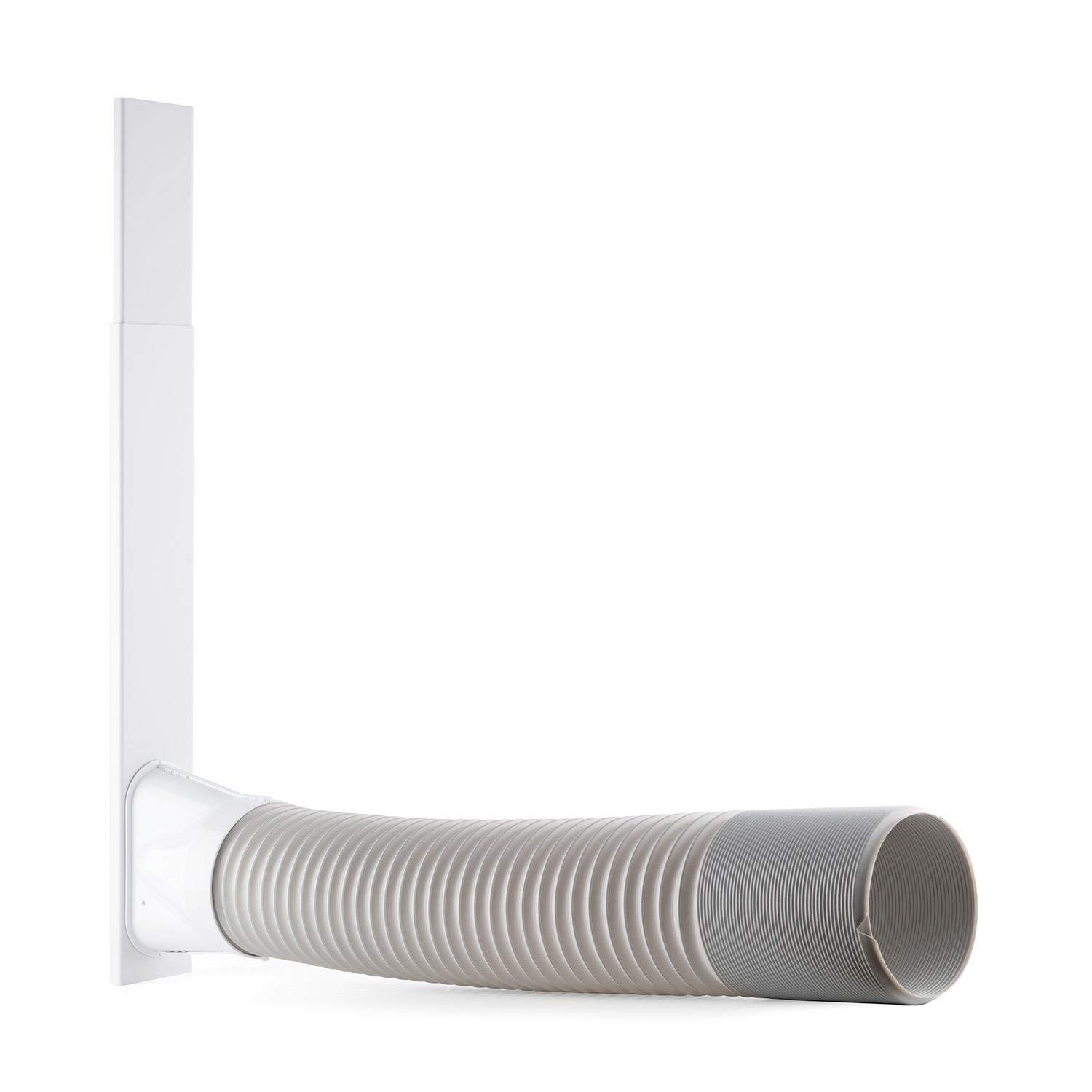 KLARSTEIN Kit d'étanchéité pour fenêtres coulissantes Accessory - sur climatiseur Mobile, Convient aux Ouvertures de fenêtres de 67 à 131 cm, PVC - Gris Clair