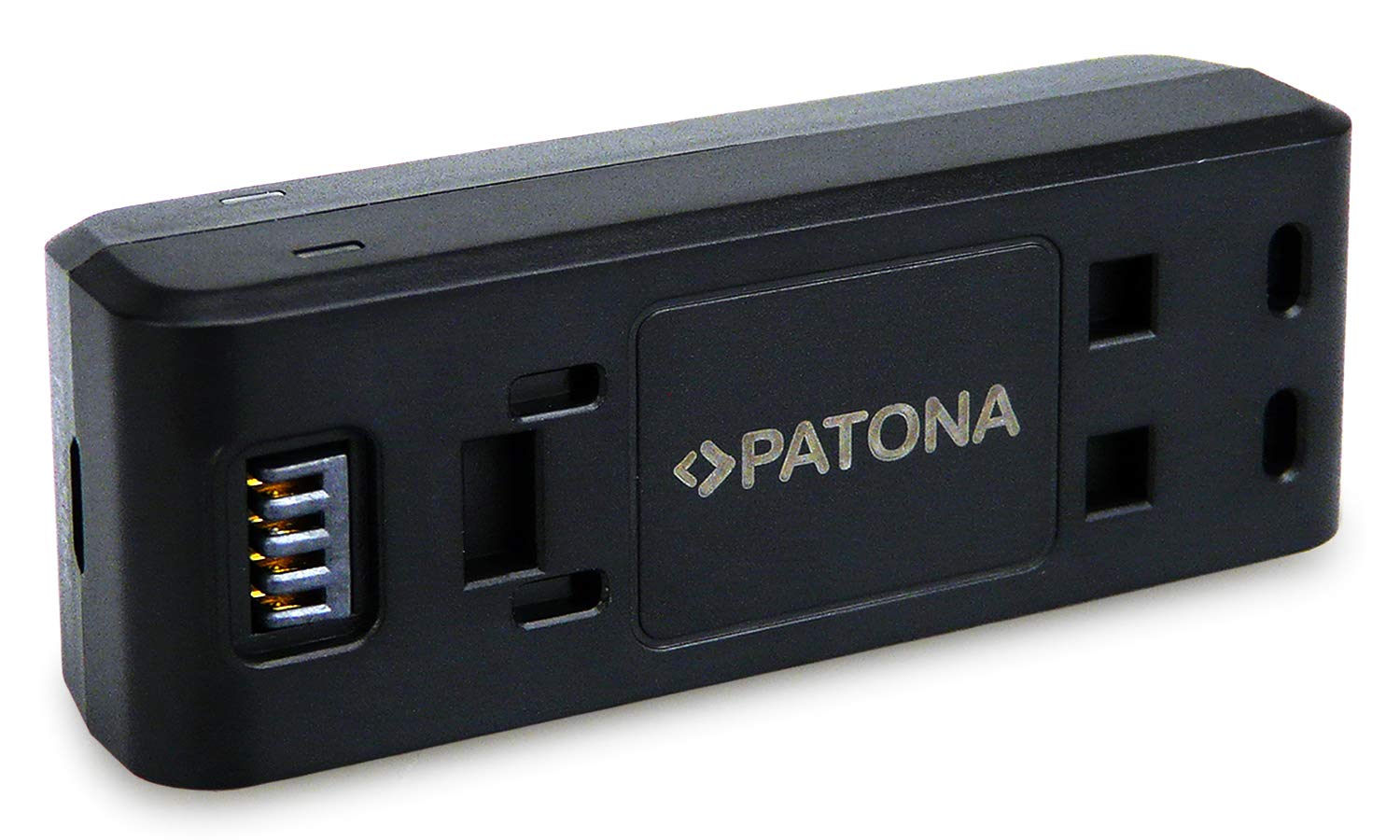 Patona - Caricatore compatibile con batteria Insta IS360RB per Insta360 One R - Insta360 One RS (ingresso micro USB e USB-C)
