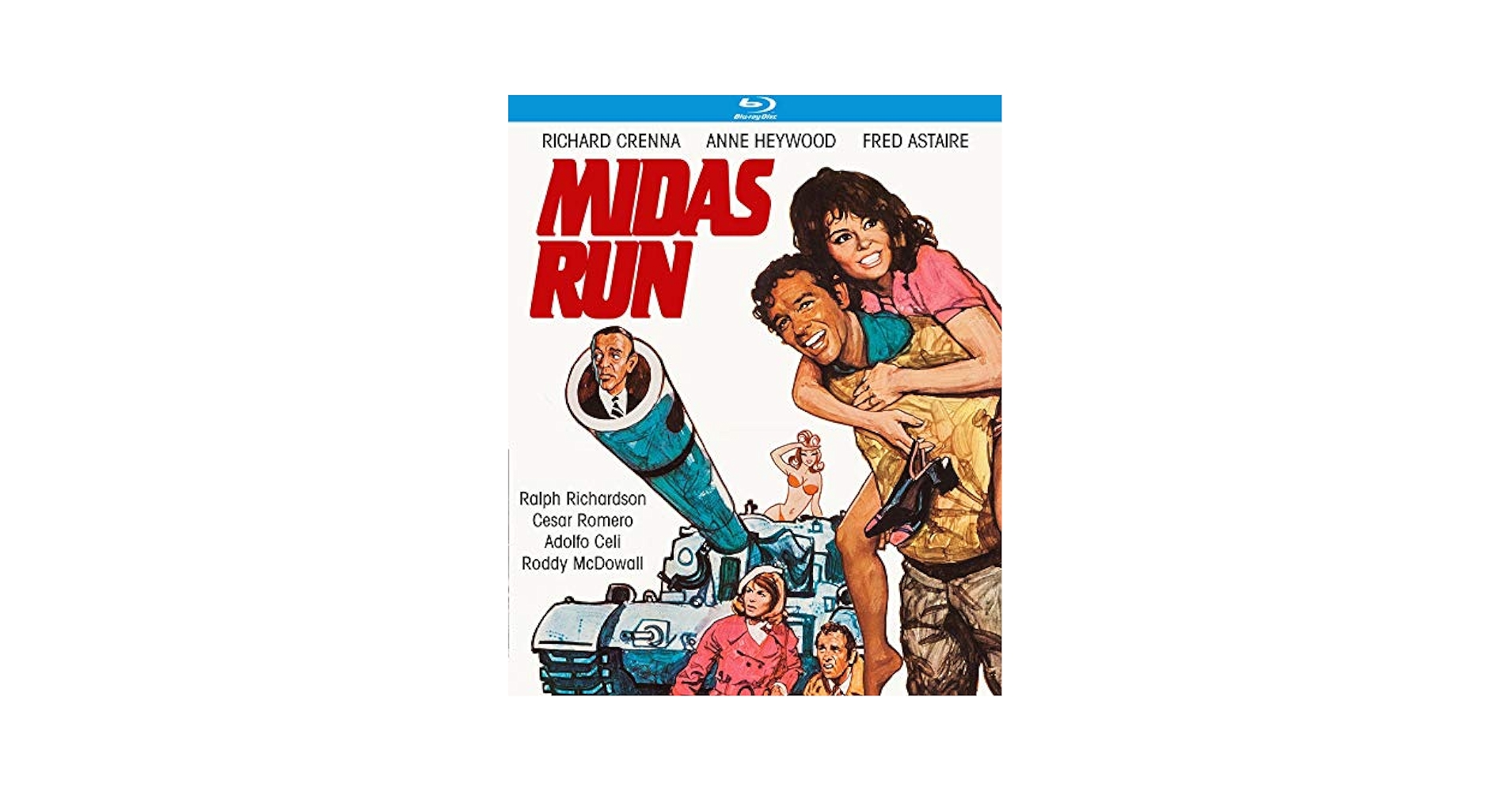 Amazon.com: Midas Run [Blu-ray] : Richard Crenna, Fred