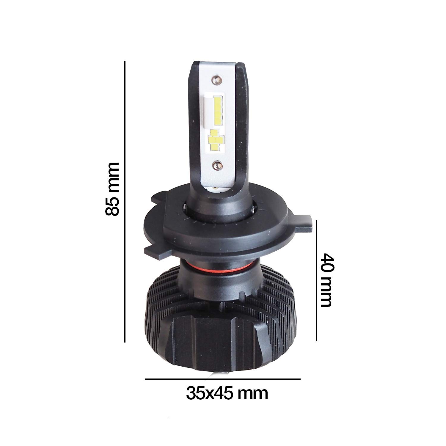Simoni Racing A4 Led Conversion All In One, attacco H4