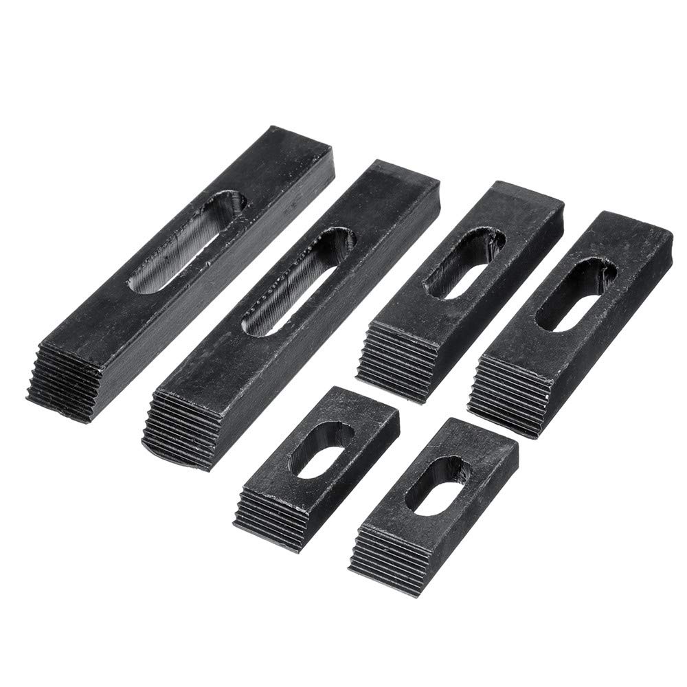 EsportsMJJ 58Pcs Di Serraggio Utensili Per Fresatura/Foratura M12 Borchie 14Mm Slot Blocco Step Set