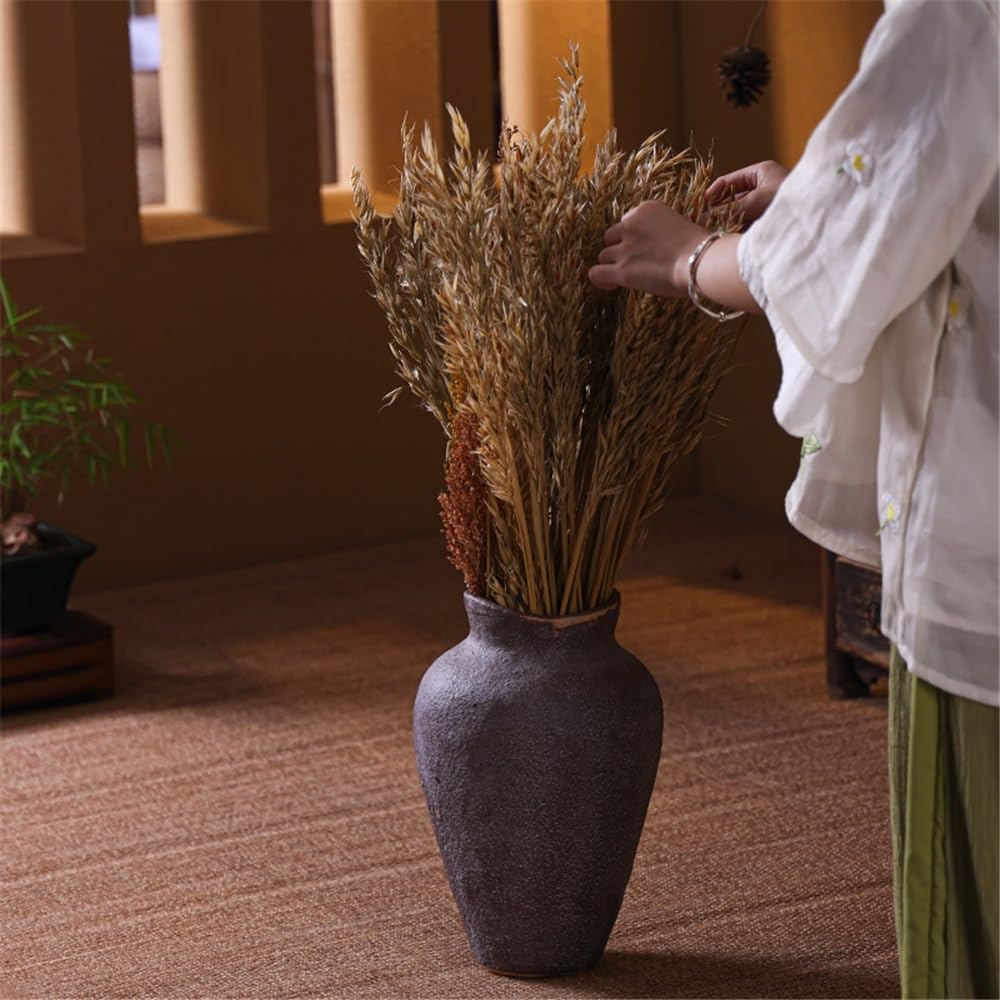 Wazon z kwiatami Vintage Ceramic Vase Arrangement Flower Nieregularne Suszone Kwiaty/Hydroponika Dekoracja Wazony z kwiatami na ozdoby świąteczne