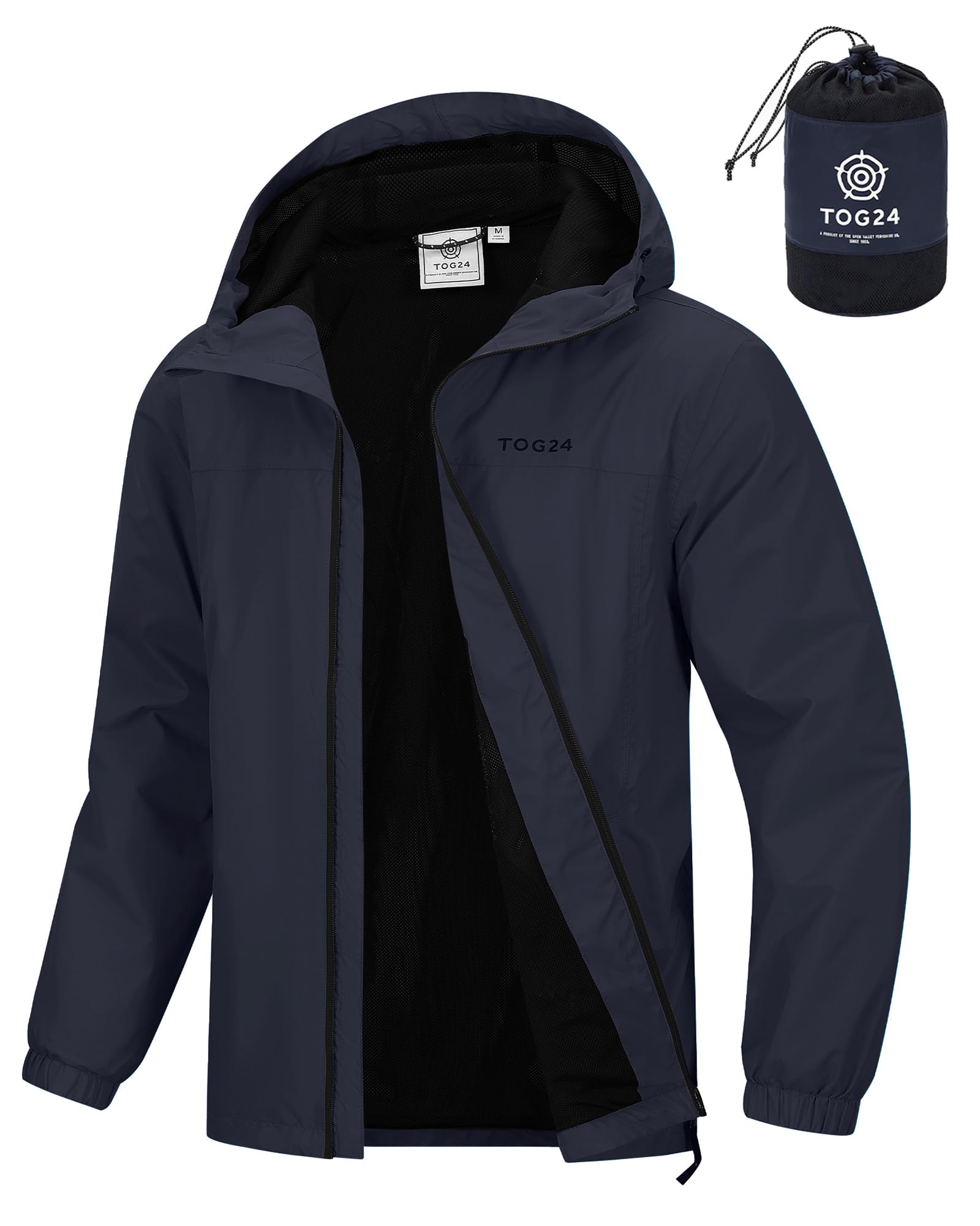 TOG24 'Craven' Waterproof Jacket - Navy - Men's - L