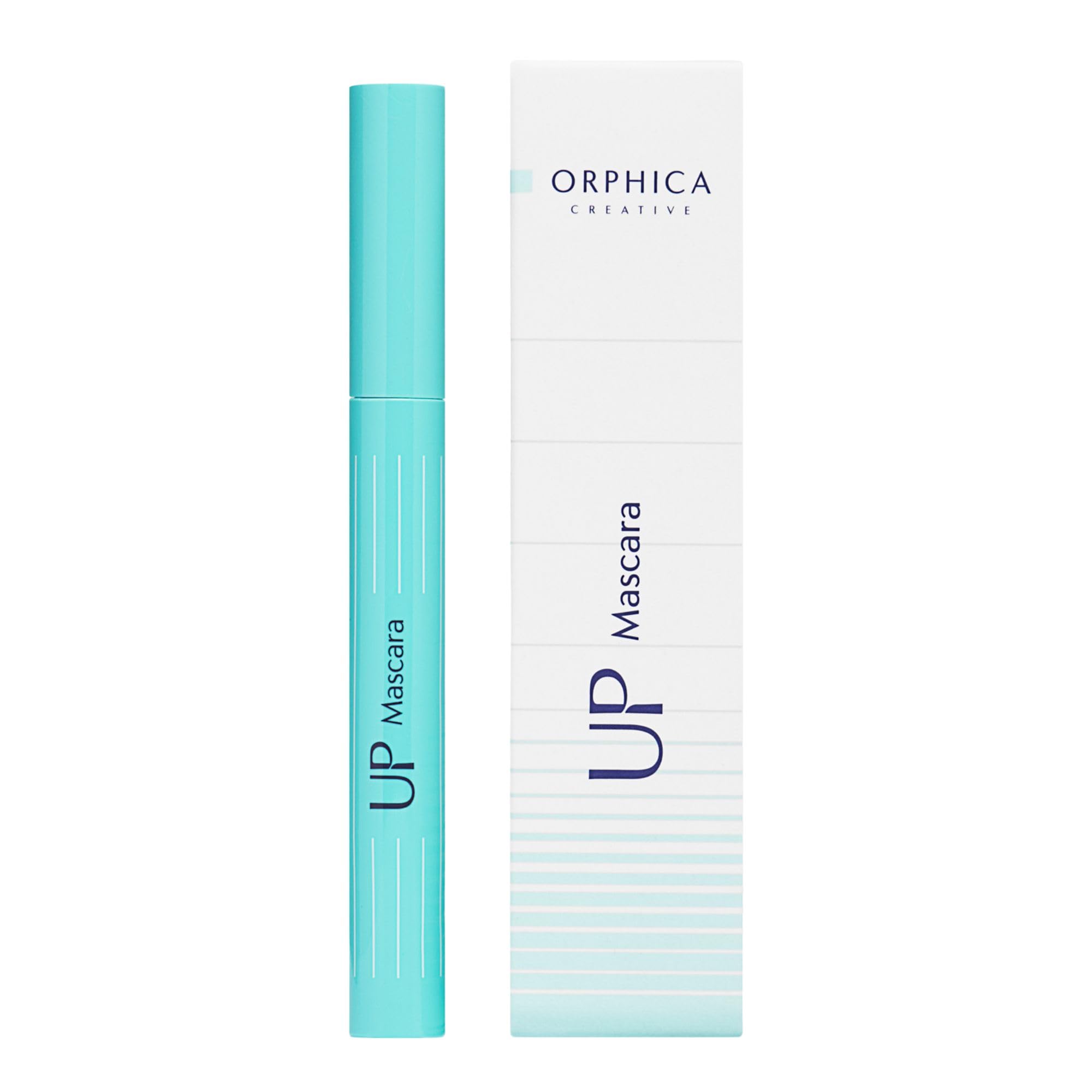 Orphica Up Mascara with Conditioner for Long-Lasting Extension 7,5 ml - XXL Effect, Waterproof Black Definition and Volume Lash Extensions Natural Eyelashes Volumizing Lengthening Lash conditioning