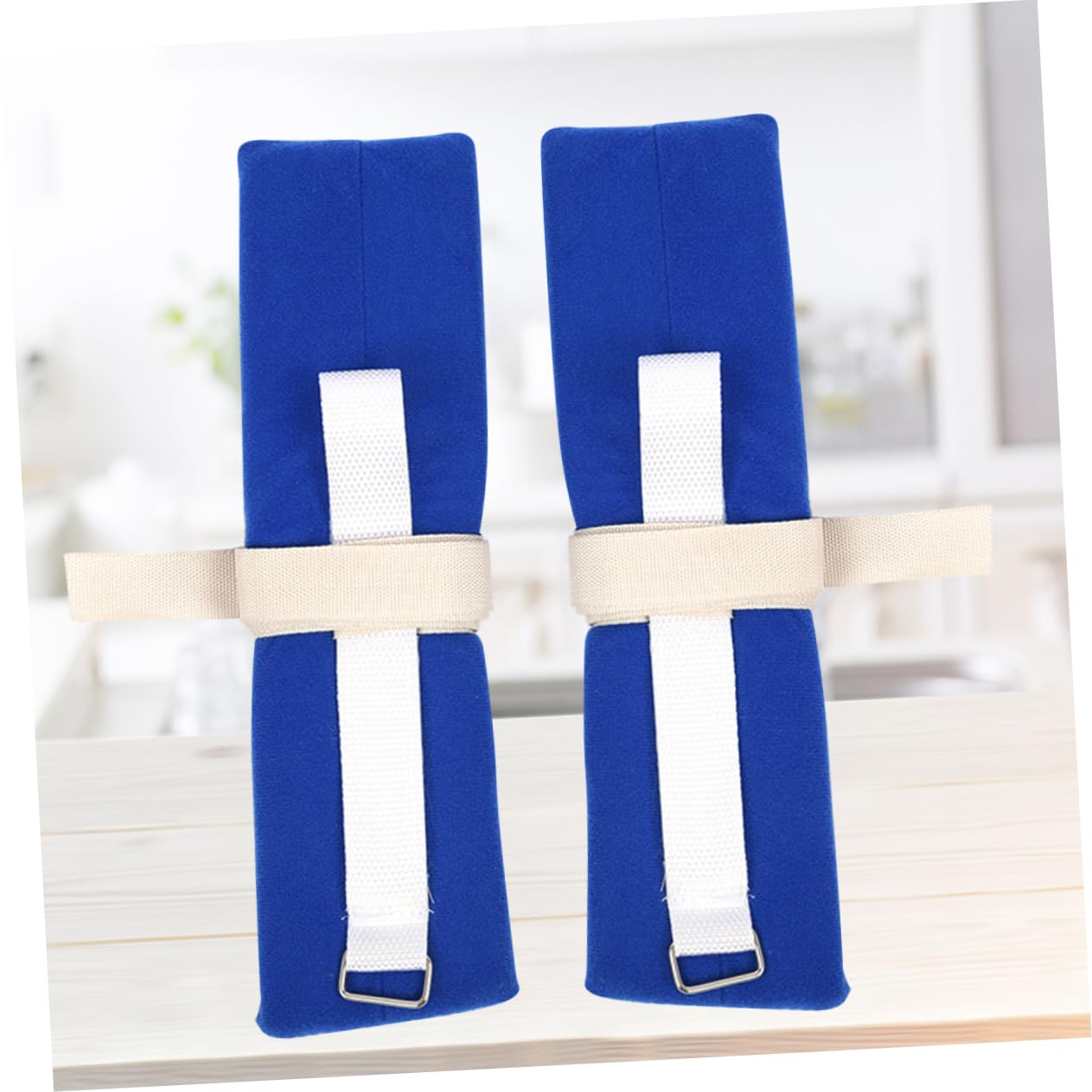 Gogogmee 4 Pack Limbs Straps Arm Leg Constraints Band Anchor Belts Fastener Belt for Patients Safety