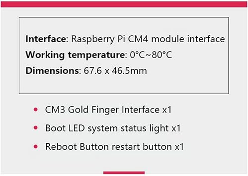 Raspberry Pi CM4 to CM3 Adapter Board