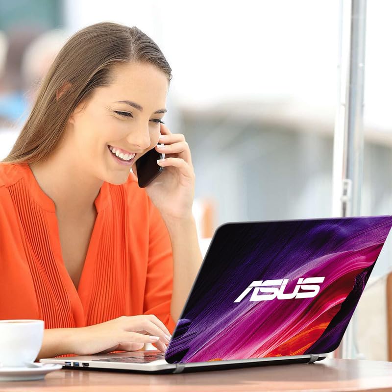 Image of Galaxsia Asus D43 Full Vinyl Laptop Skin /Sticker /Cover for 17 to 17.3 Inches Laptops Laminated-Removable-HD Quality Compatible for Hp-Dell-Sony-Lenovo-Asus etc.(16.5x11 Inches)