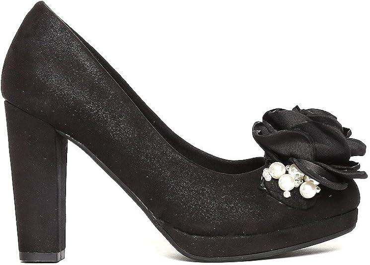 Capa de Ozono Zapatilla Negra con Flor Zapatilla para Mujer Negro Talla 24  : Amazon.com.mx: Ropa, Zapatos y Accesorios