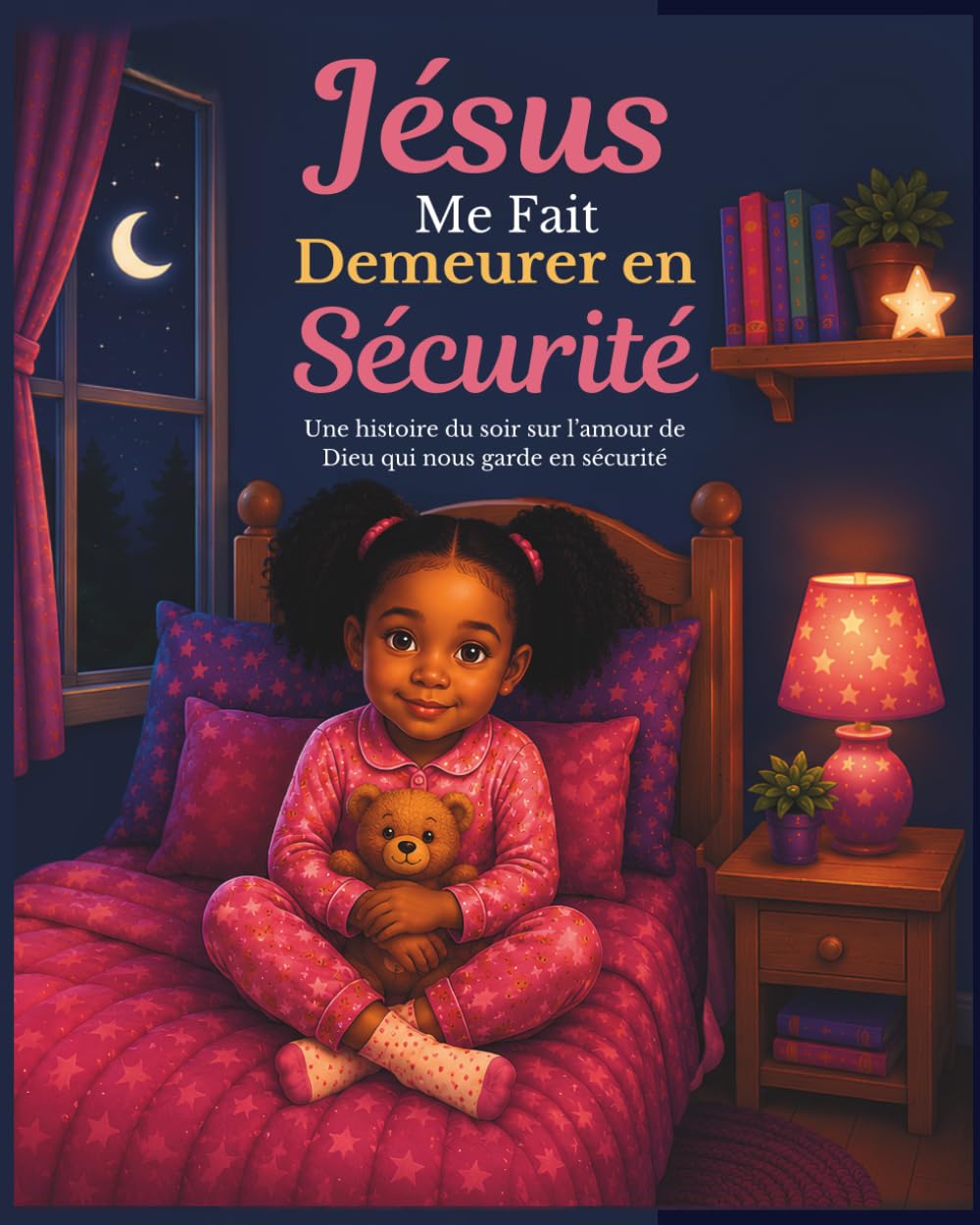 Jésus Me Fait Demeurer En Sécurité: Une histoire du soir sur l'amour de Dieu qui nous garde en sécurité