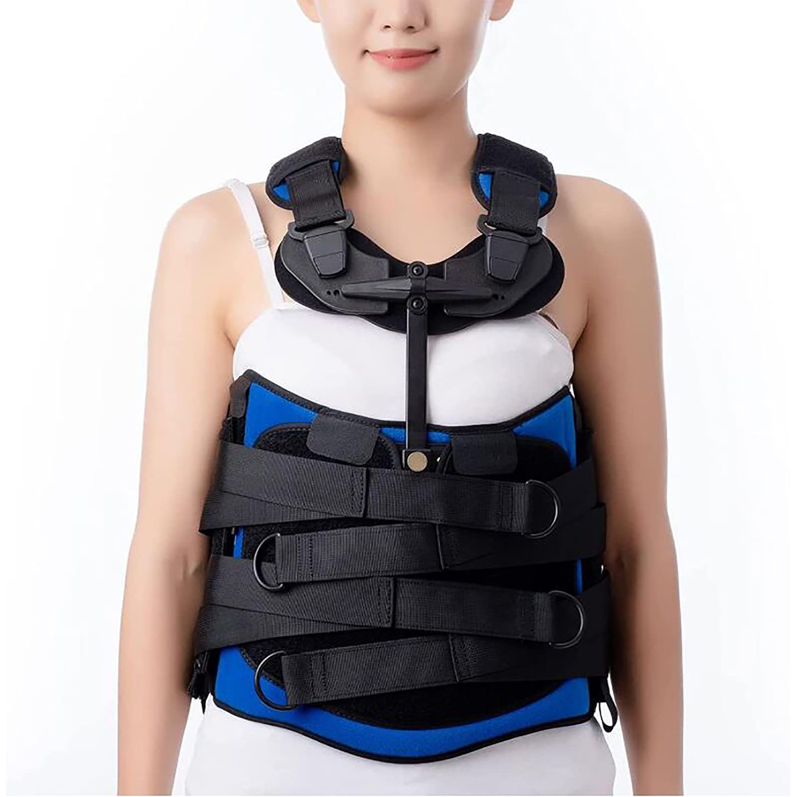 Soporte para la Periostitis Tibial, Soporte de fijación del pie, Protector Ajustable para fracturas y esguinces de Tobillo, Tejido Suave, cómodo y Transpirable, fácil de Usar, pa