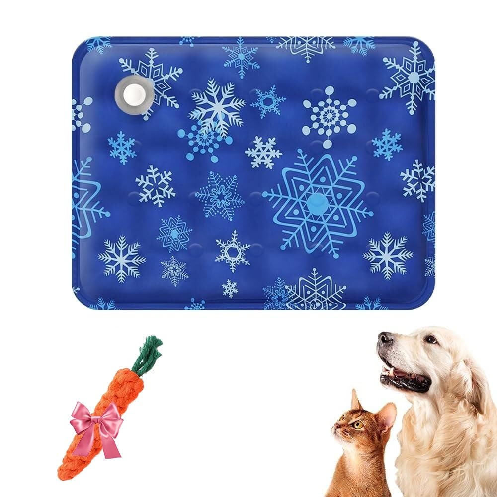 Tapis de fraîcheur portable pour animaux idéal pour l'été et les voyages