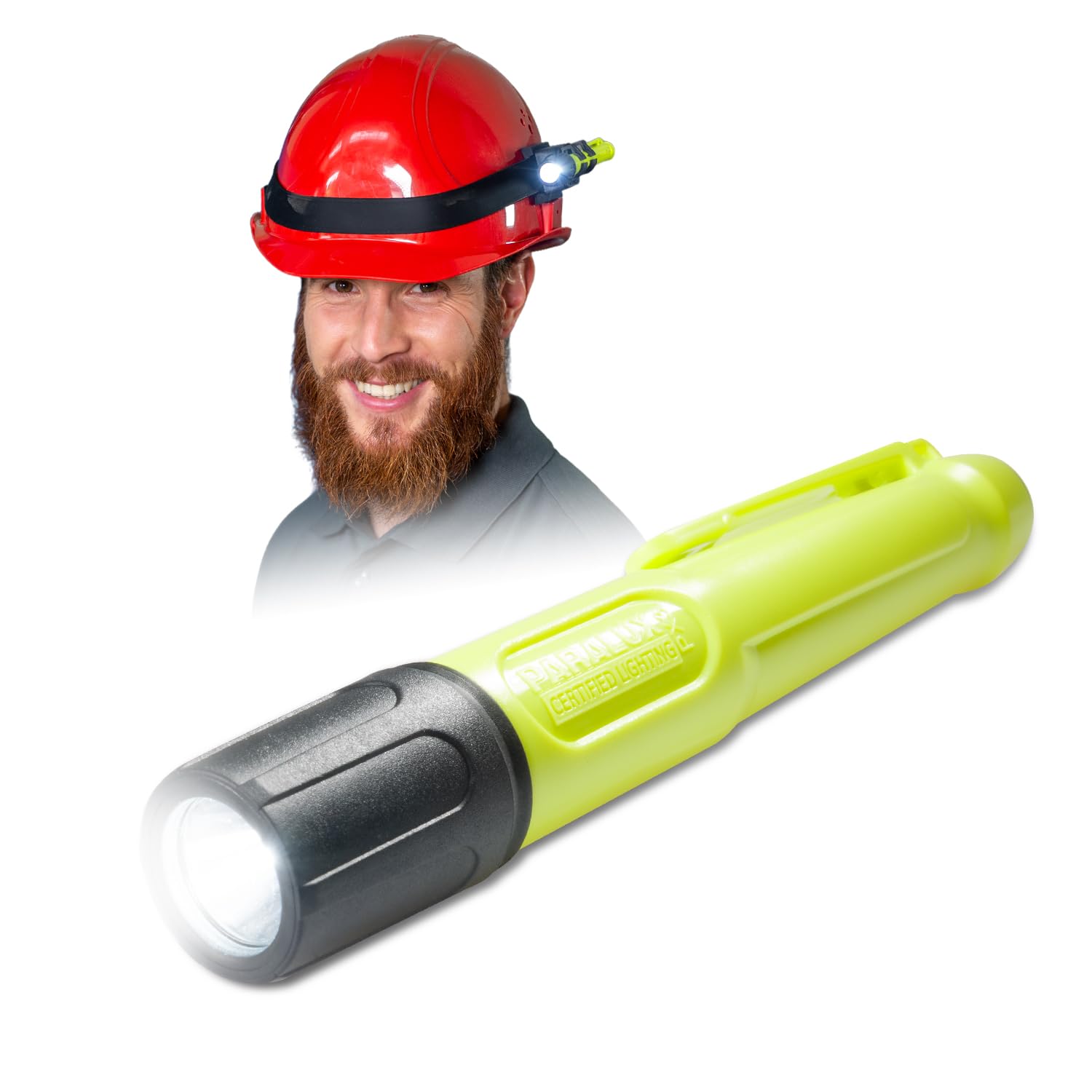 Parat Paralux PX3 Flashlight LED, Polycarbonate/Rubber, Yellow/Black