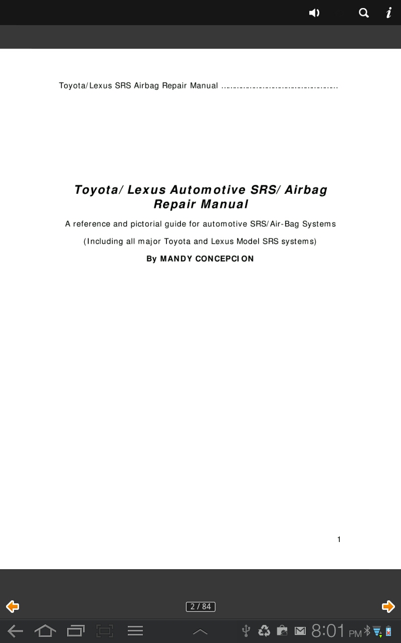 Srs Airbag System Malfunction Toyota Rav4 at Jeffrey Saucier blog