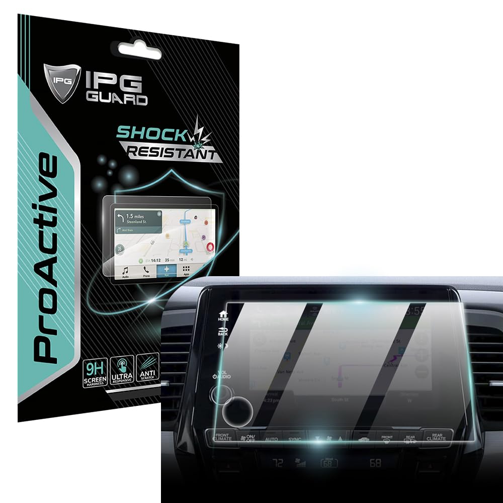 Protector De Pantalla Ipg Proactive Para Honda Odyssey Ex/Ex-L/Sport/Touring/Elite (2018-24), De 8 Pulgadas, Con Dureza 9H Y Navegaci N, Pel Cula-image