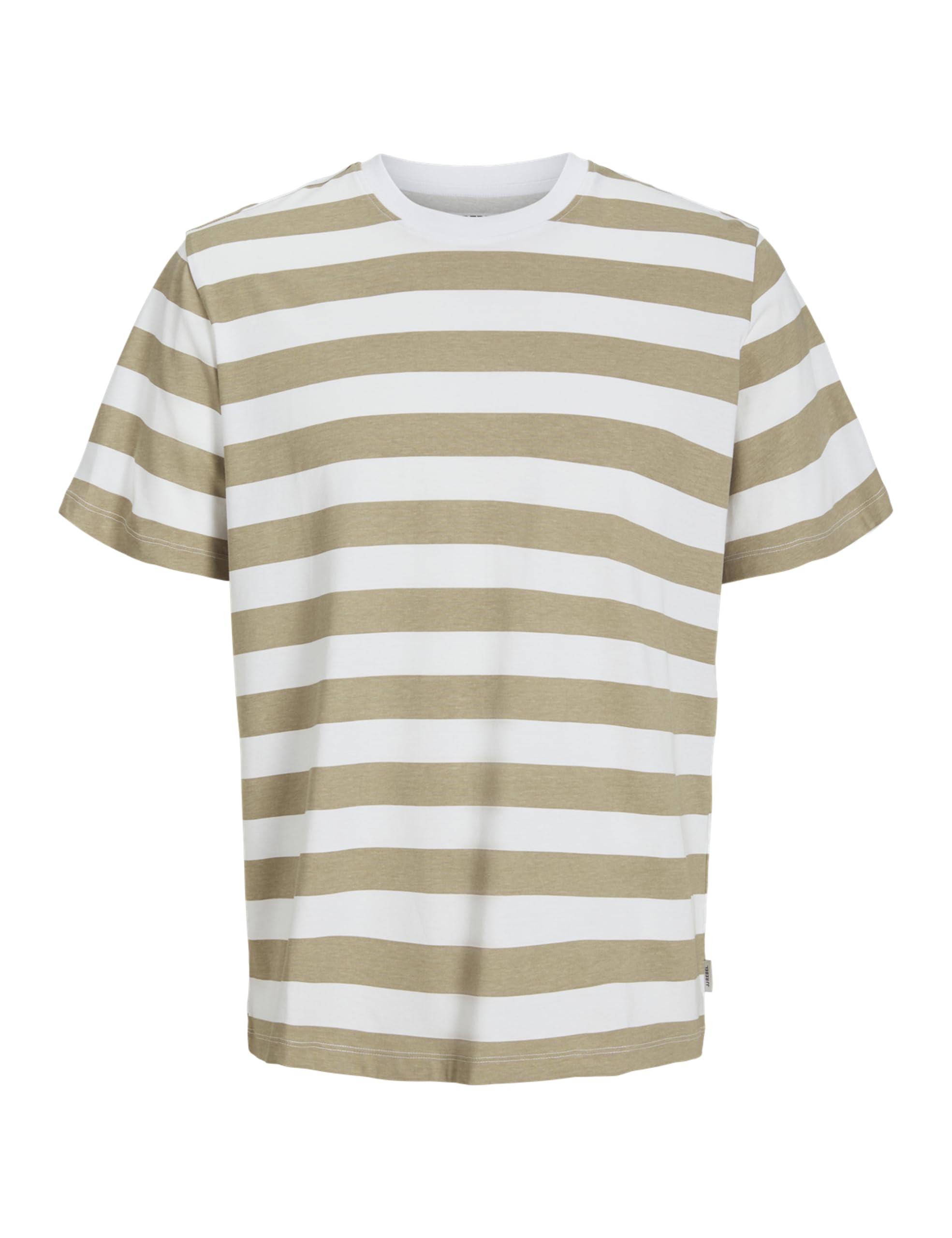 JJ REBEL Jrebline Tee SS Crew Neck, White, M