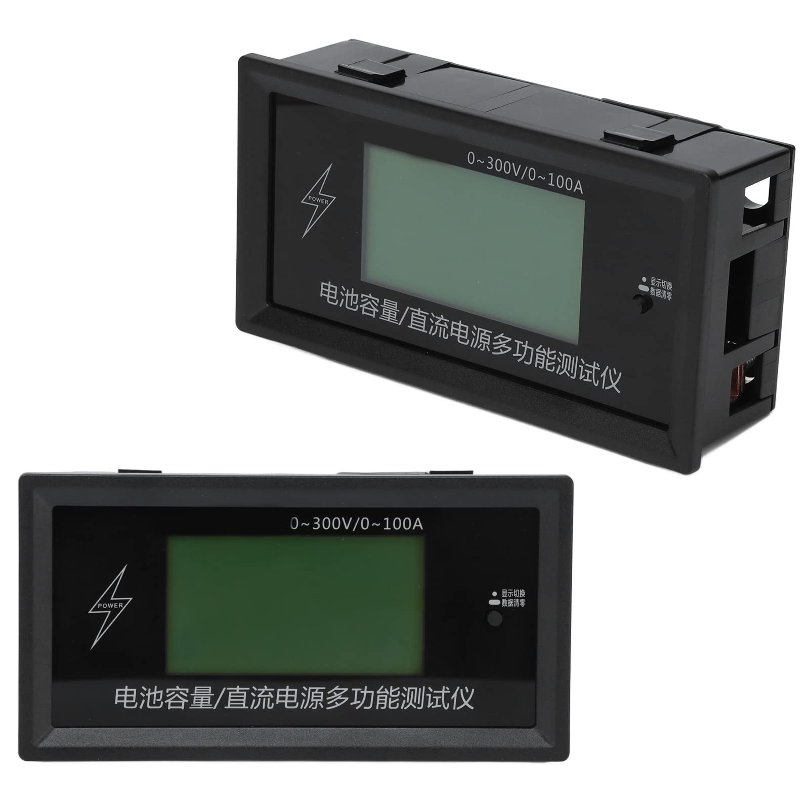 Tester Pojemności Baterii Precyzyjny Cyfrowy Wskaźnik Napięcia dla Baterii Litowych 0-300 V. Materiał PC